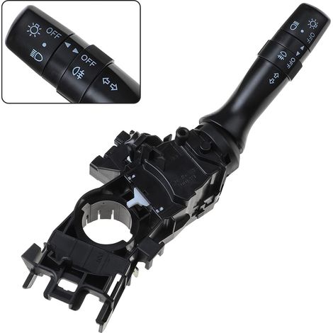 Lntyq Commodo Indicateur pour Peugeot 107 Citroen C1 Toyota Aygo Commande Volant Comodo Interrupteur de Commande Clignotant 6253.A0 6253A0