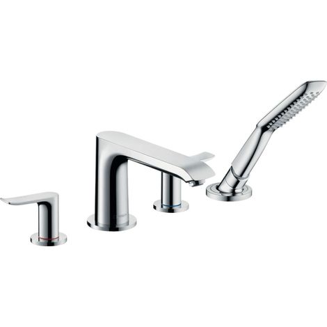 hansgrohe Metris mitigeur monocommande de baignoire 4 trous (1/3)