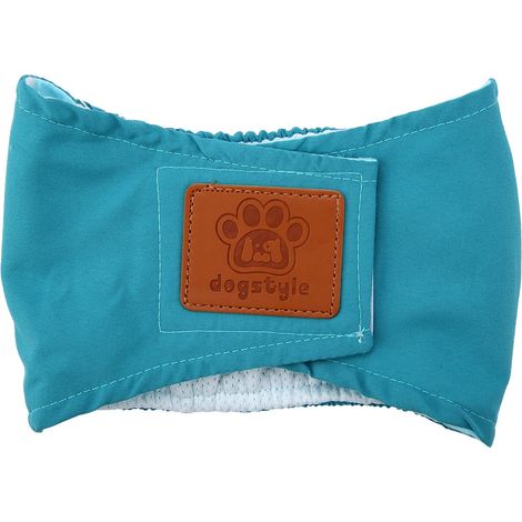 Pantalon de sécurité anti-harcèlement pour chien et chiot, vêtements pour animaux de compagnie (vert L) (1/5)