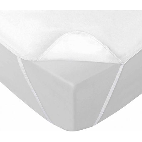 Bricoline – Alèse imperméable 90 x 190 cm – Éponge TPU respirante – Élastiques pour maintien parfait – Lavage à 30°