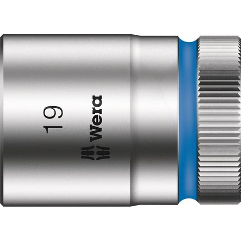 Douille 6 pans extérieurs 19 mm Longueur: 37 mm Wera 05003610001 Propulseur: 1/2 (12.5 mm) 1 pc(s) (1/4)