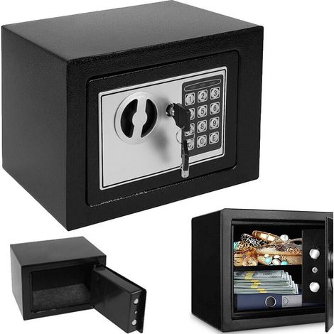 Electronic Digital Password Security Safe Money Cash Deposit Key Box Office Home (1/5)