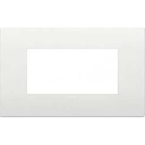 Plaque Vimar Arke Classic 4 modules blanc 19654.74