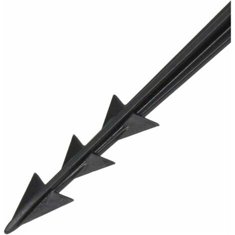 Lot de 100 bornes de jardin pour la fixation de toiles de paillage. (1/4)