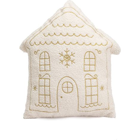 Coussin Forme De Flocon De Neige - Décoration De Noël - Pour Intérieur Extérieur - 45 X 45 Cm - 1 Pièce (1/5)