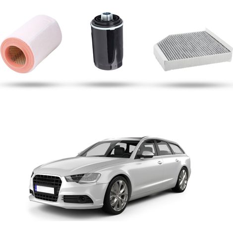 Kit Tagliando 3 filtri compatibile con Audi A6 (C7) 2.0 hybrid 180kw dal 2012 (1/5)
