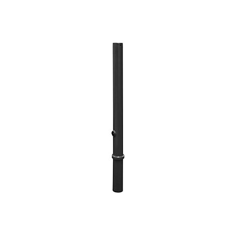 Poste barrera  Ø 76 mm  hierro micáceo  extraíble  sin