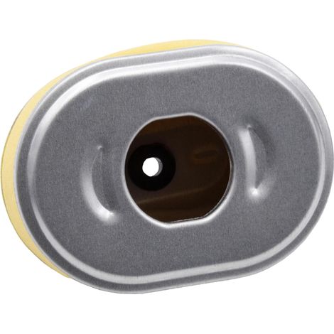 vhbw Luftfilter mit Vorfilter Ersatzfilter Ersatz für Honda 5273032 für Rasenmäher, 10,1 x 7,2 x 5,1 cm, Gelb, Silber