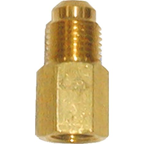 Racor 5/16" SAE M x 1/4" SAE F compatible con bombas cod. 17.025/1 - 17.025/2 - 17.025/3 - Idrhaus