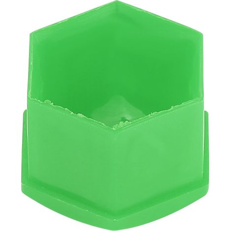 Écrous de roue universels de 17 mm pour pneus automobiles, coques décoratives en plastique pour moyeux de roue, capuchons de protection pour écrous (20 pièces + 1 clip noir) (vert) (1/5)