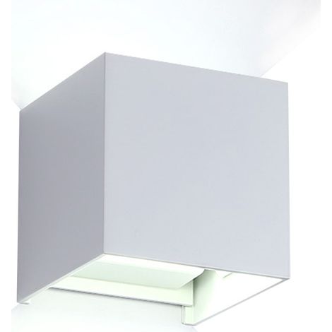 Lampada da Parete - Cubo LED - Lubo Bianco (1/3)