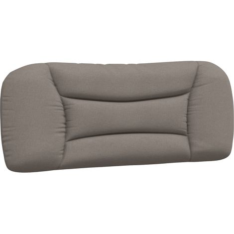 Maison Exclusive - Coussin de tête de lit Hvar taupe 100 cm tissu (1/5)