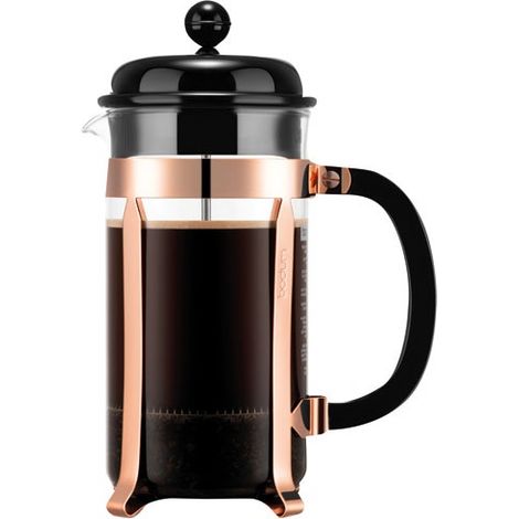 Machine à café bodum french press capacité 1 L inox (1/2)