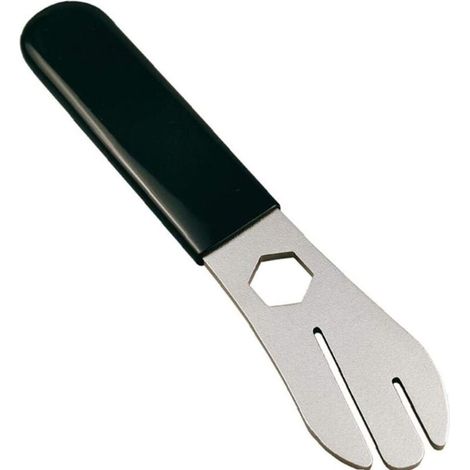 Clé vélo Disque de frein vélo rotor alignement Dévoileur outil de réglage en acier noir inoxydable pour le vélo Réparation (1/5)