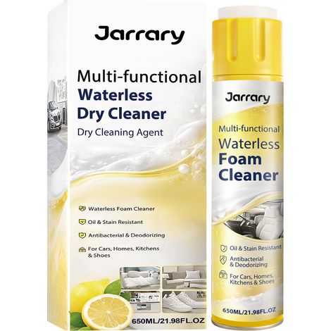 Jarrary Mehrzweck-Schaumreiniger – Geeignet für die Haushaltsreinigung und den täglichen Gebrauch, Fleckenentfernung, geruchlos – 650 ml -- DE (1/5)