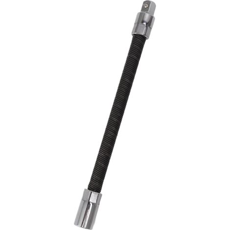 Rallonge de clé flexible universelle pliable pour atelier, noire 3/8 (1/5)