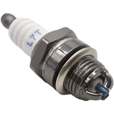QORVA-Bougie d'allumage L7T pour tronçonneuse, tondeuse à gazon, petit moteur, pièces détachées compatibles avec Hus-Qvarna Rep NGK BPMR7A 4626 équivalent RCJ6Y Champion Bosch WSR6F, lot de 3 (1/4)