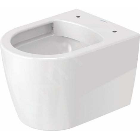 Duravit ME by Starck - WC suspendu, Rimless, avec WonderGliss, blanc alpin 25300900001