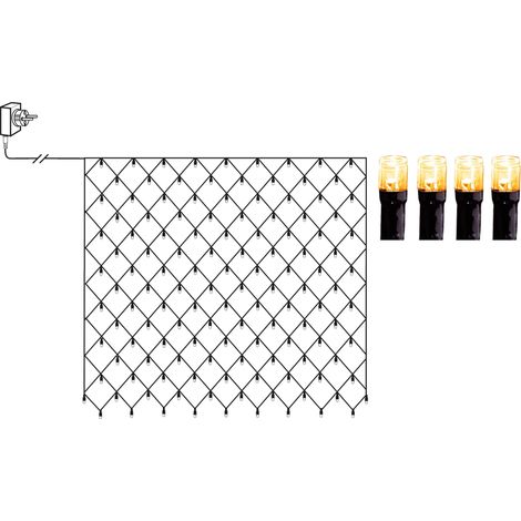 Star Trading Filet lumineux LED 'Shigo', blanc chaud, extérieur, 2x2m (1/5)