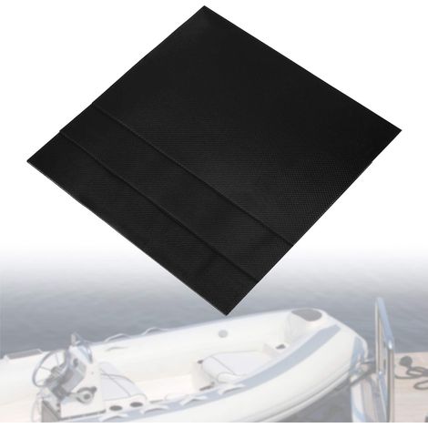 Kit De Réparation De Bateau Gonflable, 3pcs Patch Réparation Patch Piscine Imperméables Ensemble De Correctifs En PVC Rustine pour Canoë-kayak De Bateau Gonflable En Radeau(noir).