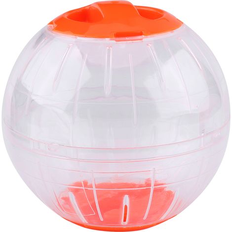 Boule D Exercice Pour Hamster - Jouet En Plastique Transparent 12cm - Accessoire Sport Petit Rongeur - 1 Piece (1/3)