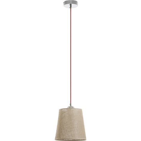 Suspension A TU ESTILO E27 60W Rouge (1/5)