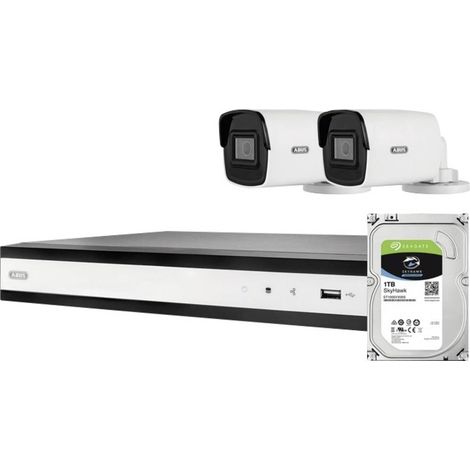 Telecamera videosorveglianza abus tvvr36423t 2 telecamere poe 1920 x 1080 (1/5)
