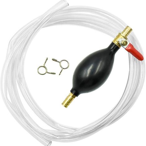 tuyau d'aspiration de pompe à huile pour voiture, réservoir de carburant manuel pour moto et voiture, pompe à carburant, pompe à eau, outil d'amorçage automatique