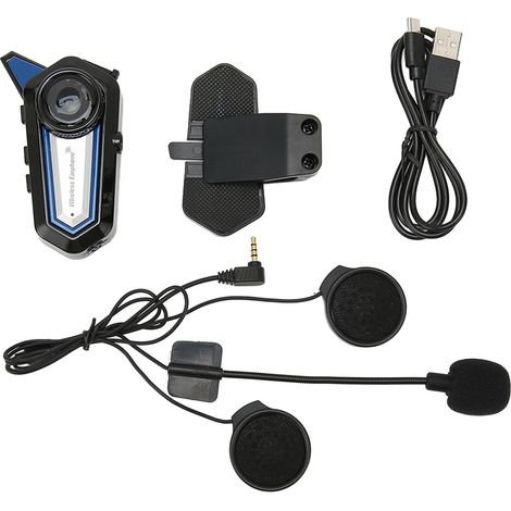 Casque Moto Bluetooth Professionnel avec Réduction de Bruit HD pour Sports Cyclistes (1/5)