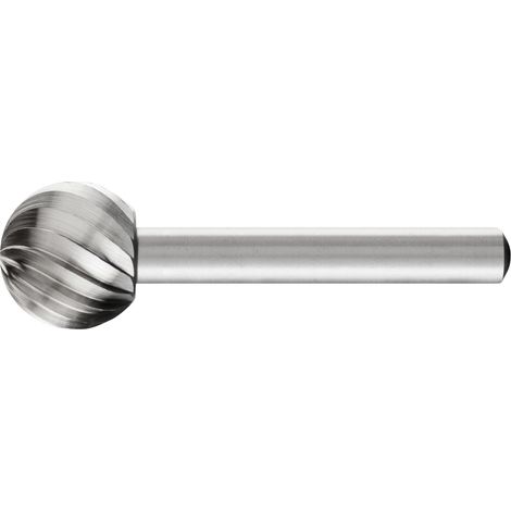 PFERD 22420816 Frässtift HSS Kugel 16 mm Länge 54 mm Produktabmessung, Ø 16 mm Arbeits-Länge 14 mm S