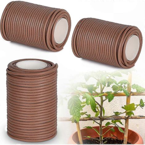 Gartenseil zur Pflanzenstützung, 20 m x 3,5 mm, Naturjute, ideal für Kletterpflanzen, Rankhilfen und Befestigung, beige (1/5)