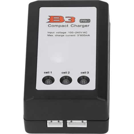 Chargeur de batterie au lithium à équilibrage rapide, protection contre la surcharge, compact B3, prise UE 110-240 V CA (1/5)