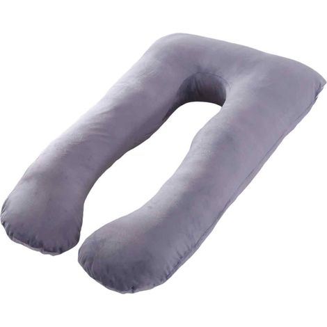 1 Coussin de grossesse forme U, soutien ventre dos jambes, sommeil côté, multifonction lecture (1/5)
