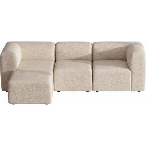 Cubic M canapé chaise longue tourné vers la droite ou la gauche beige. (1/5)