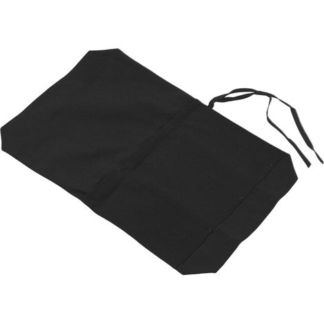 Étui à couteaux à 4 compartiments, robuste et portable, idéal pour les chefs, cuisiniers et étudiants en cuisine (noir). (1/5)