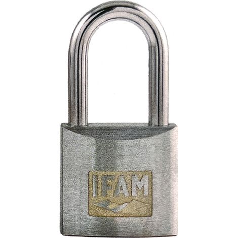 CANDADO ARCO LARGO 35 LLAVE IGUAL NIQUEL (1/3)