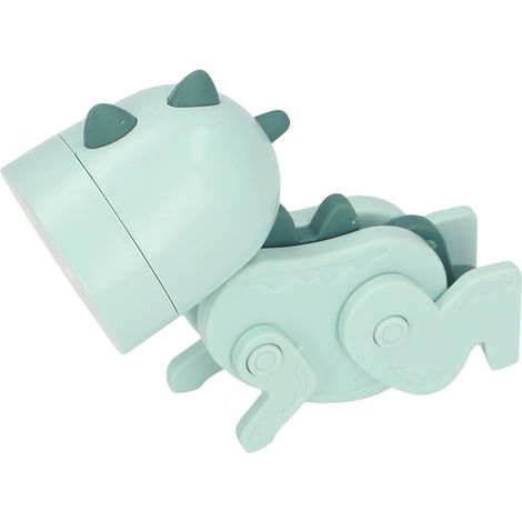 Luz nocturna LED para niños: dinosaurio verde brillante con luz suave y ángulo ajustable. ABS. 2 W. (1/5)