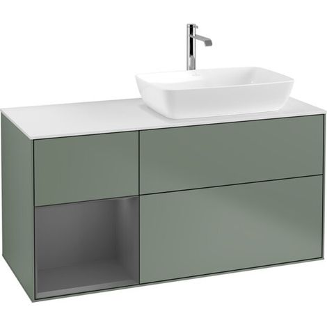 Villeroy & Boch F801GKGM Armoire sous lavabo Finion F80 (1/2)