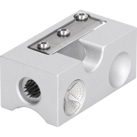 Multifunktionales Werkzeug zum Reparieren und Formen von Billardqueue-Spitzen, ergonomisches Design, silberfarbenes Finish-Zubehör (1/5)