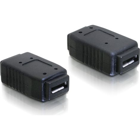 Adaptador USB Micro A/B H a USB Micro A/B H