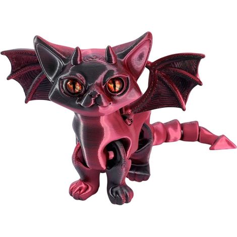 Figurine Angel Demon - 16 cm - Articulée - Style Anime - Décoration Bureau - Jouet Déstressant - Figurine à Poser - Collection Cadeau Adolescent (1/4)