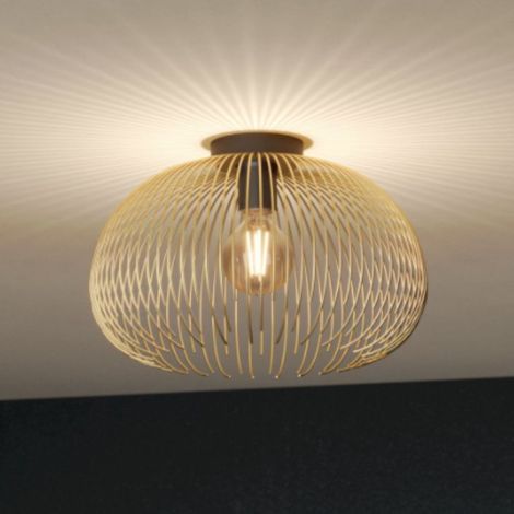 Eglo Deckenleuchte Venezuela gold Ø 38,5 cm E27, max. 40 W Deckenlampen & Kronleuchter (1/5)