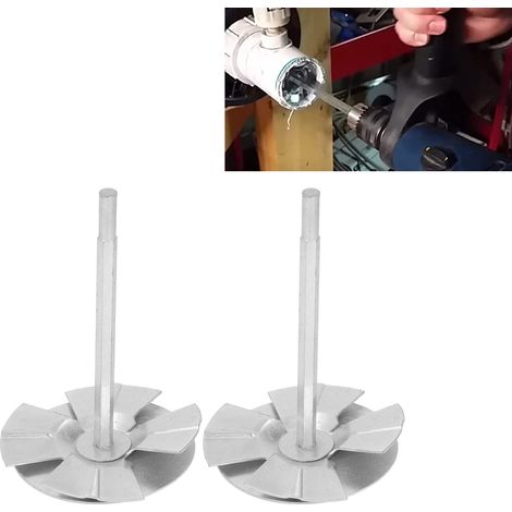 Outil d'expansion/alésoir pour raccords de tuyaux en PVC (2 pièces) compatible avec une perceuse électrique haute vitesse de 1/2 pouce (1/5)