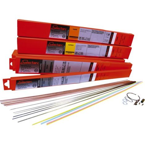 Brasure Argent 40% Enrobée Haute Performance Pour Assemblages Précis - Selectarc