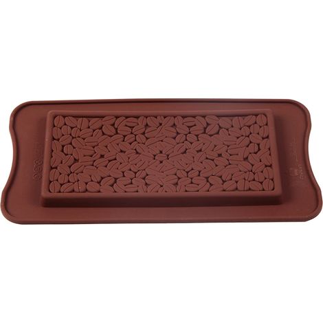 Moule À Chocolat - En Silicone Alimentaire - Pour Barres Fourrées Et Pralinés - Dimensions 30 x 20 cm - 1 Pièce (1/5)
