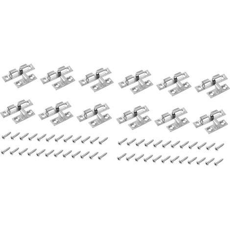 Lot de 12 vis tension à bille pour loquets placard et poignées porte (1/5)
