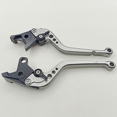 Levier de commande d'embrayage et de klaxon de frein modifié pour locomotive Mean Streak/VN1500 2002-2003 (tige longue en titane) (1/4)