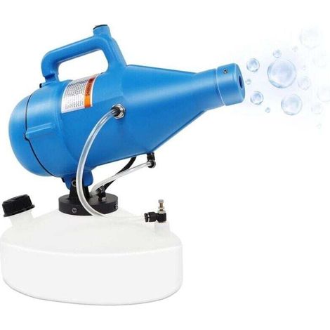 Electrique de Pulvérisateur de 4.5L ULV Machine Tenue dans la Main,Atomiseur Désinfectant de 1400W 8-10mètres pour Jardin Extérieure de Bureau d'hôtel à la Maison