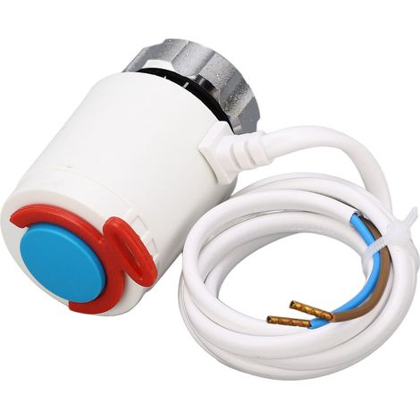 Remplacement de vanne de radiateur pour chauffage au sol, actionneur thermostatique électrique pour collecteur d'eau chaude, M30 x 1,5 mm, 230 V CA (1/5)