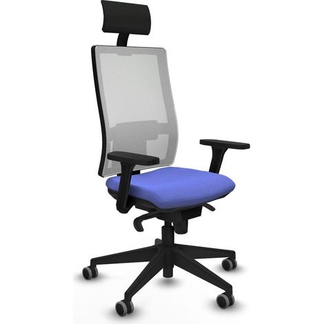 Piqueras et Crespo 3D066G1 Chaise Bleu Clair Ergonomique (1/3)